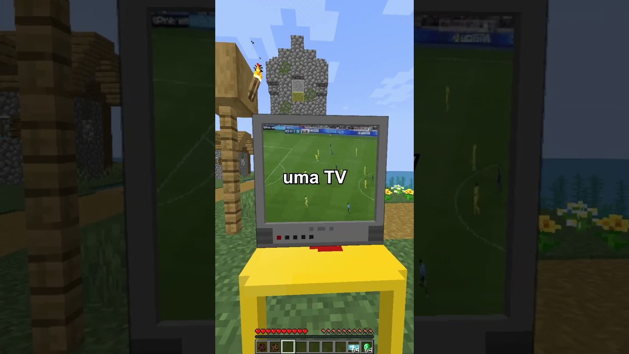 The most Brazilian Minecraft mod #shorts #minecraft #games #fyp