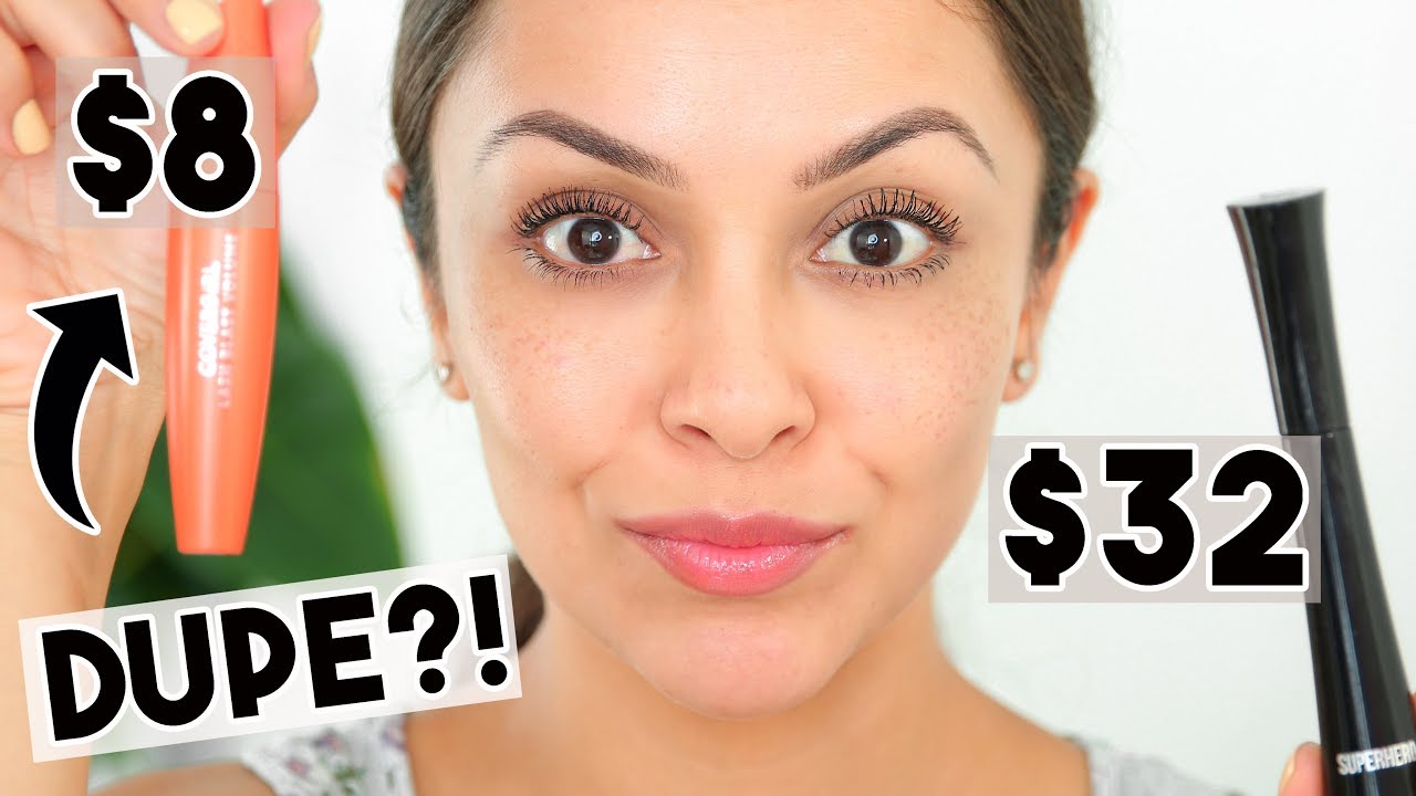 HIGH END MASCARA VS. DRUGSTORE MASCARA | SPEND OR SAVE? - TrinaDuhra