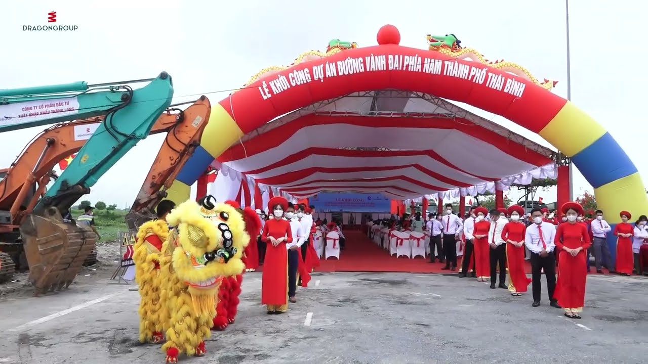 Thủ tướng chính phủ dự Lễ khởi công đường vành đai phía Nam thành phố Thái Bình ngày 8/5/2022
