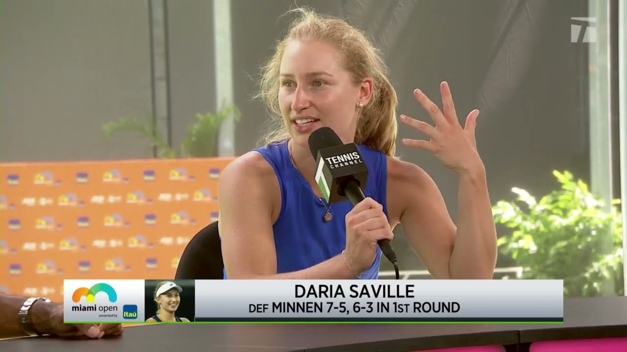 Daria Gavrilova: 2022 Miami First Round Win Interview