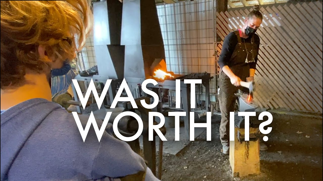 WE TOOK A BEGINNER BLACKSMITH COURSE : Adventuring Family of 11