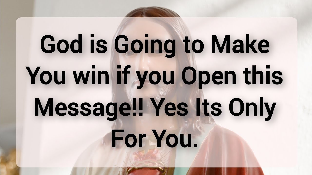 GOD SAYS 👉 LET GO OF THE PEOPLE WHO LEAVE YOUR HEART CONFUSED / Eye-opening  & Motivational Video
