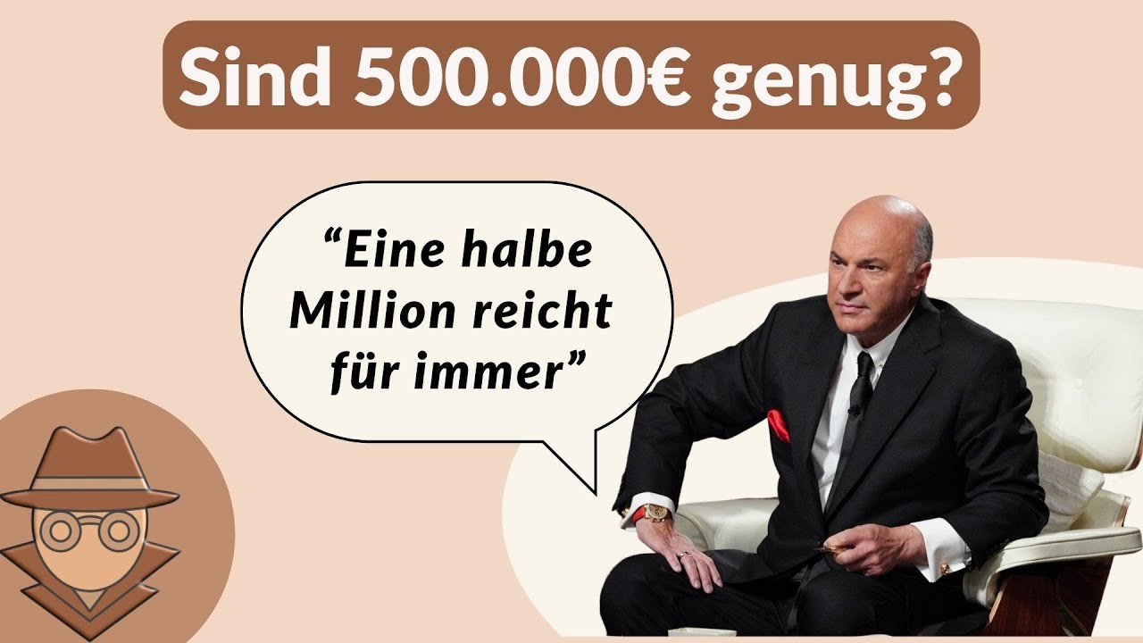 Kann man von 500.000€ leben und muss NIE WIEDER ARBEITEN?