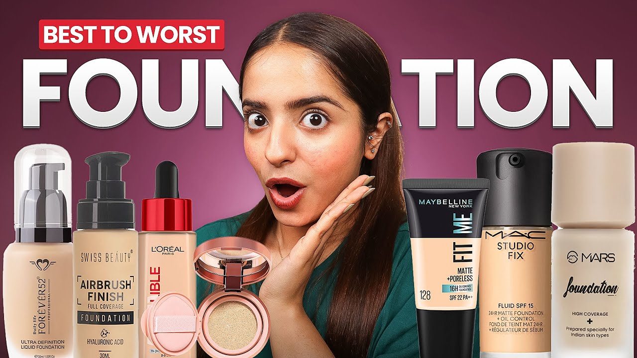 Top Foundations in India Ranked | 2026 Honest Review