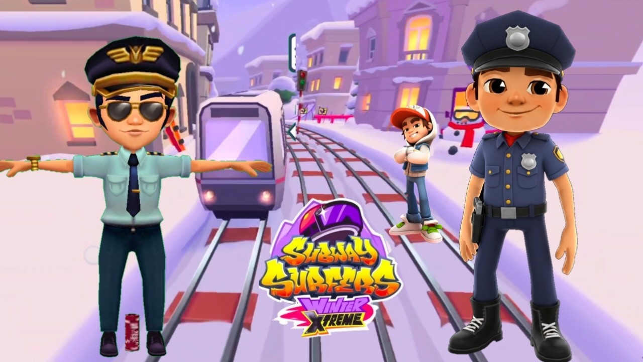 Subway Surfers Ace Pilot Outfit (2026) - Winter Xtrime - Gameplay ( PC UHD)