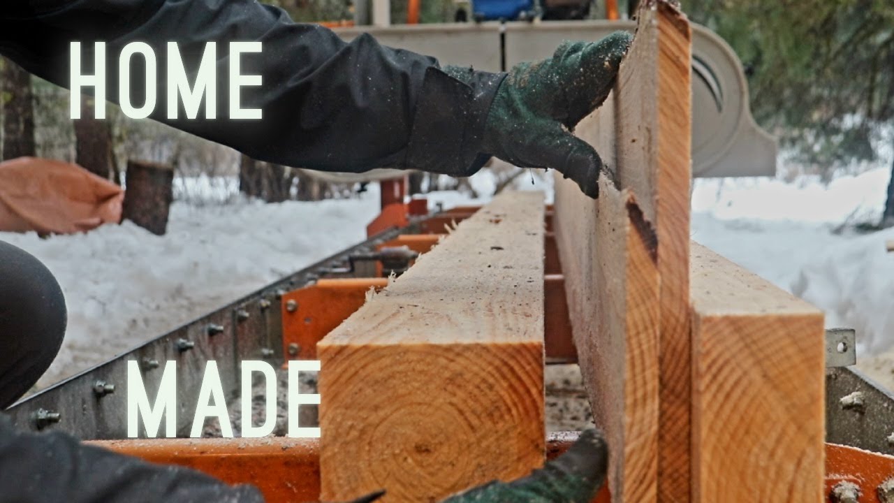 Sawmill Lumber | Solo Off Grid Homestead
