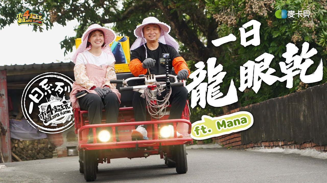 《一日系列第二百四十六集》台灣媳婦木曜初登板!跟邰哥一起又要爬樹又要洗蒸汽浴!Mana挺得住嗎?! - 一日龍眼乾ft.Mana