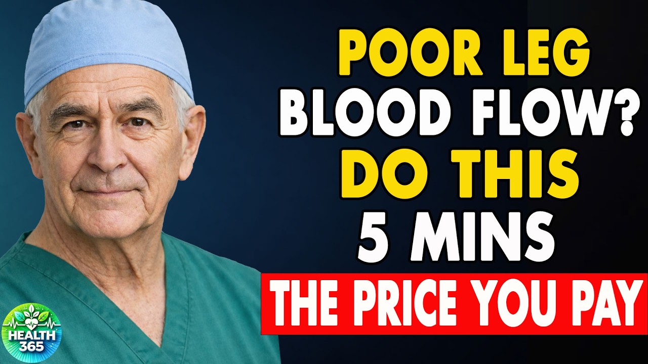 Surgeon Reveals: The ONLY 5 Exercises That Fix Poor Leg Circulation | Senior Health Secrets