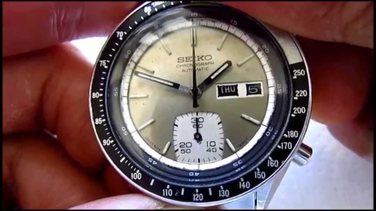 Seiko 6139 Chronograph Wrist Watch