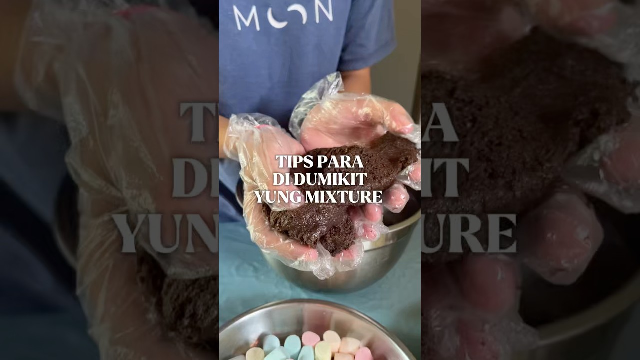Tips para hindi dumikit sa gloves yung graham mixture #grahamball