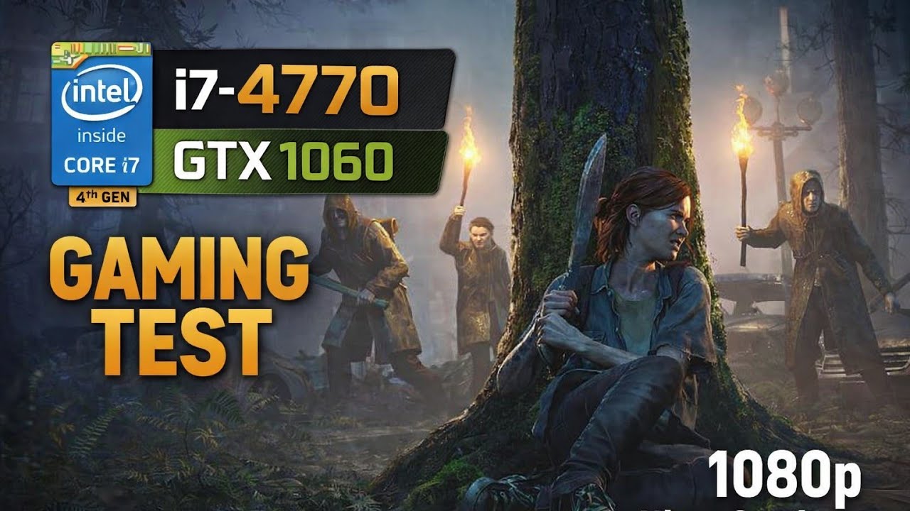 i7 4770 + GTX 1060 3GB Gaming Teste