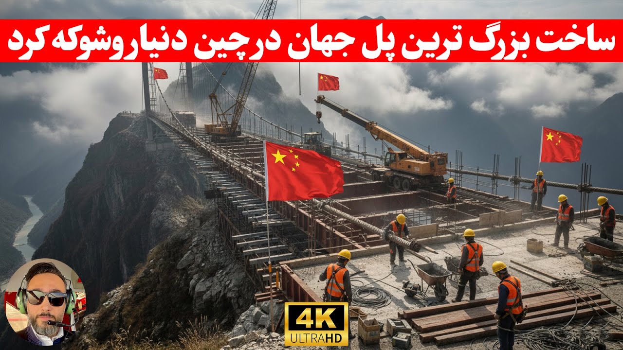 غیر قابل باور ترین پل جهان که مهندسان‌چینی ساختن!