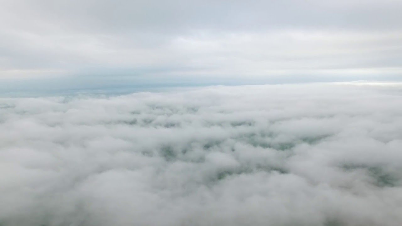DJI Phantom 3 Advanced Max Altitude Test + Above Clouds.