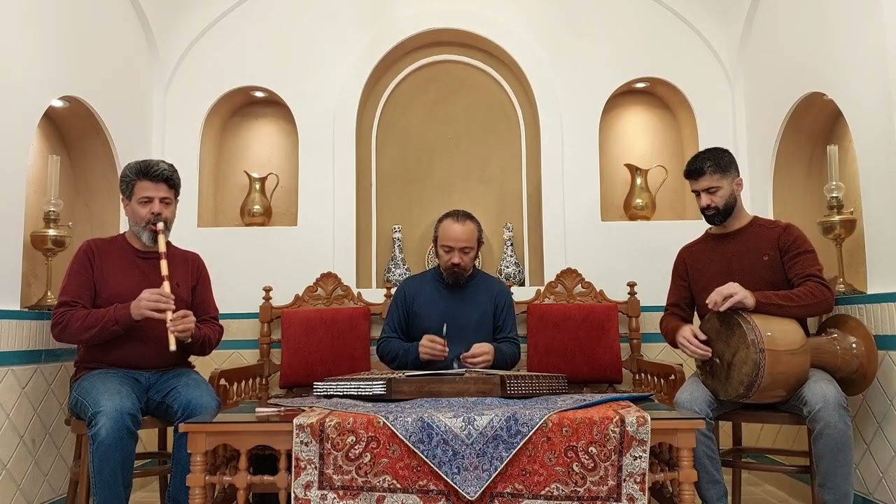 تصنیف همه در دم ازآلبوم رقص آشفته آهنگساز:حسین پرنیا  سنتور:محمودنوذری نی:سعیدفهیمی تنبک:پژمان پرنیا