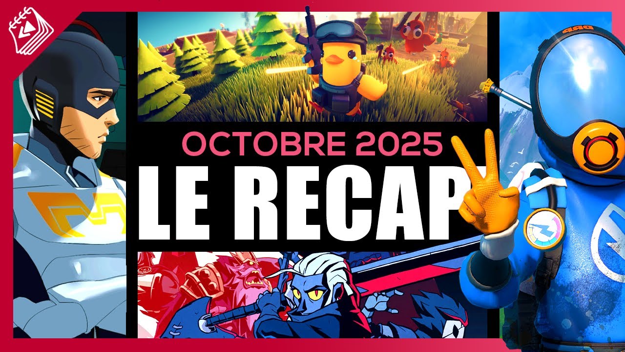 Les jeux ind&eacute;pendants marquants d'octobre 2025 | Le R&eacute;cap ind&eacute;