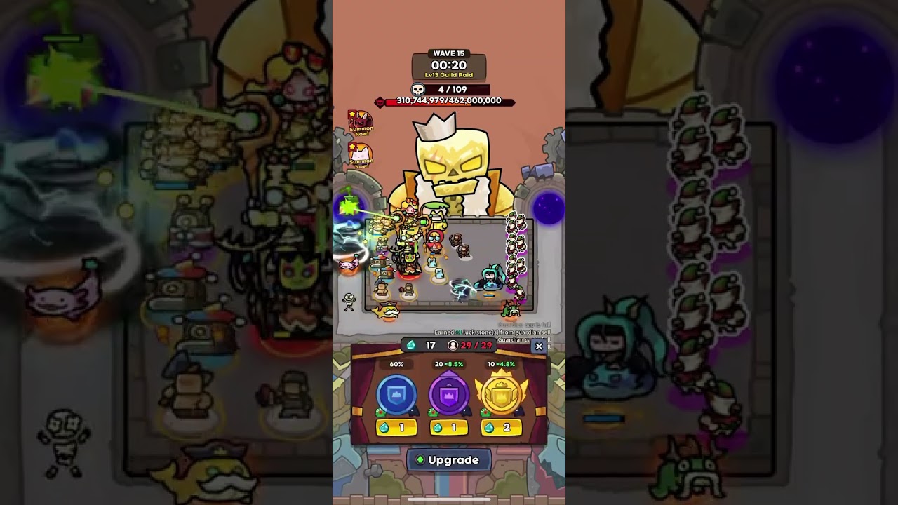 11.2M Guild Raid Attempt - Lucky Defence 