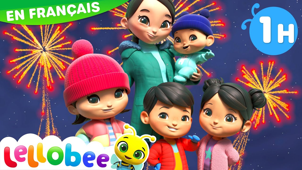 La chanson de ma couleur préférée |  Comptines et Chansons pour Bébés | Lellobee en Français