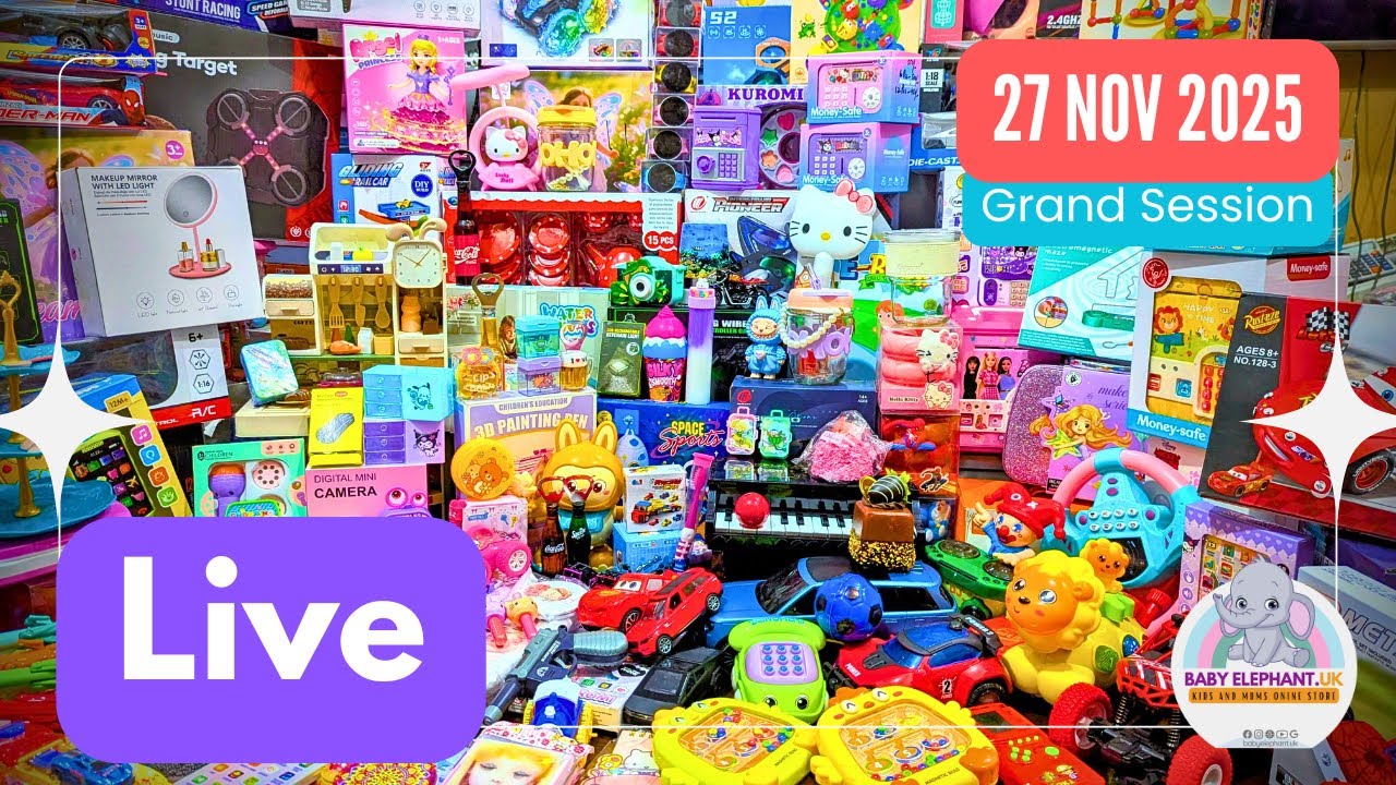 Grand Session | 27 Nov 2025 | imported Toys and Stationery wholesale