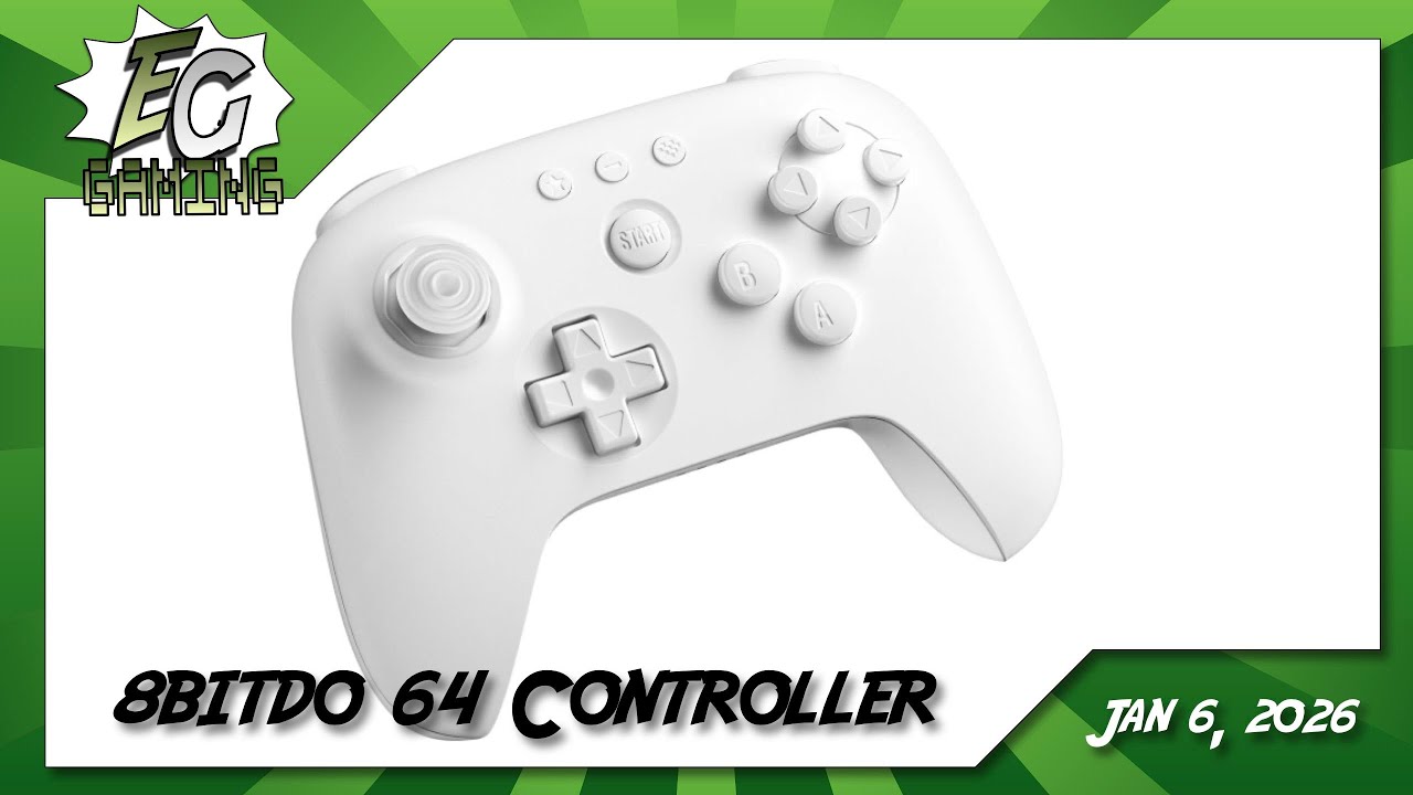 8bitdo 64 Controller - EG Gaming