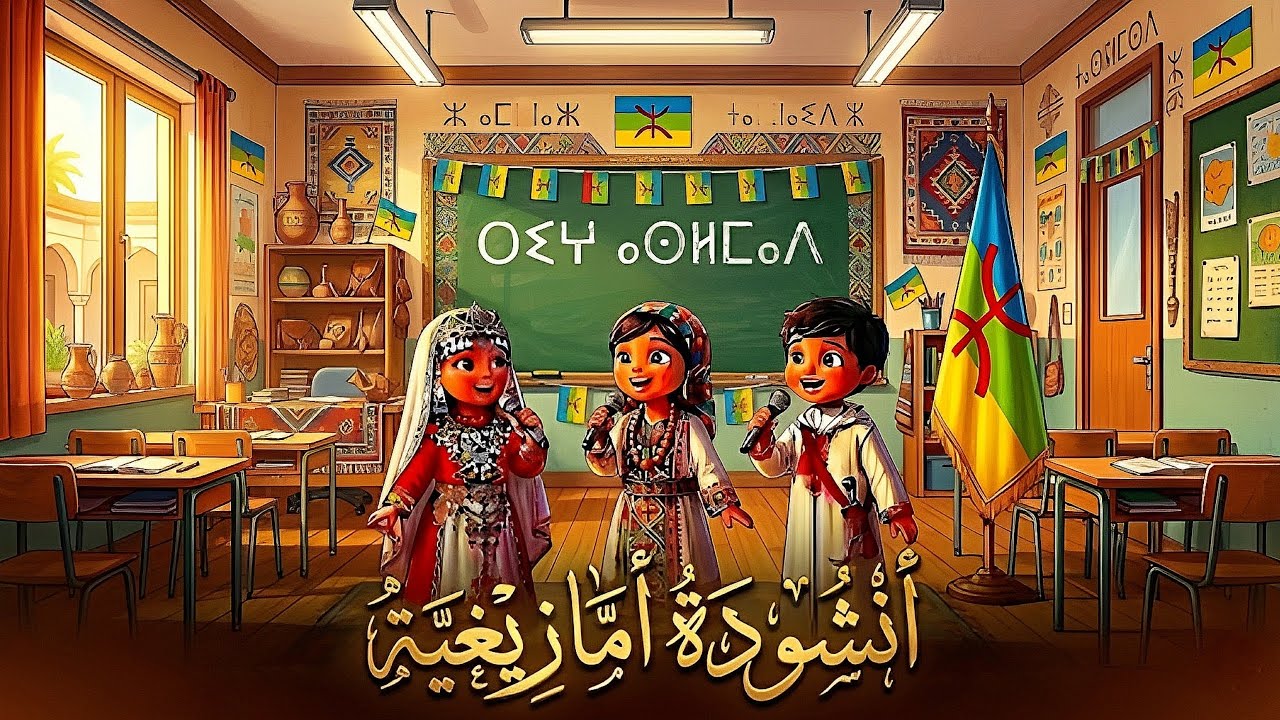 أنشودة باللغة الأمازيغية للإحتفال ـ tizlit n righ aslmad