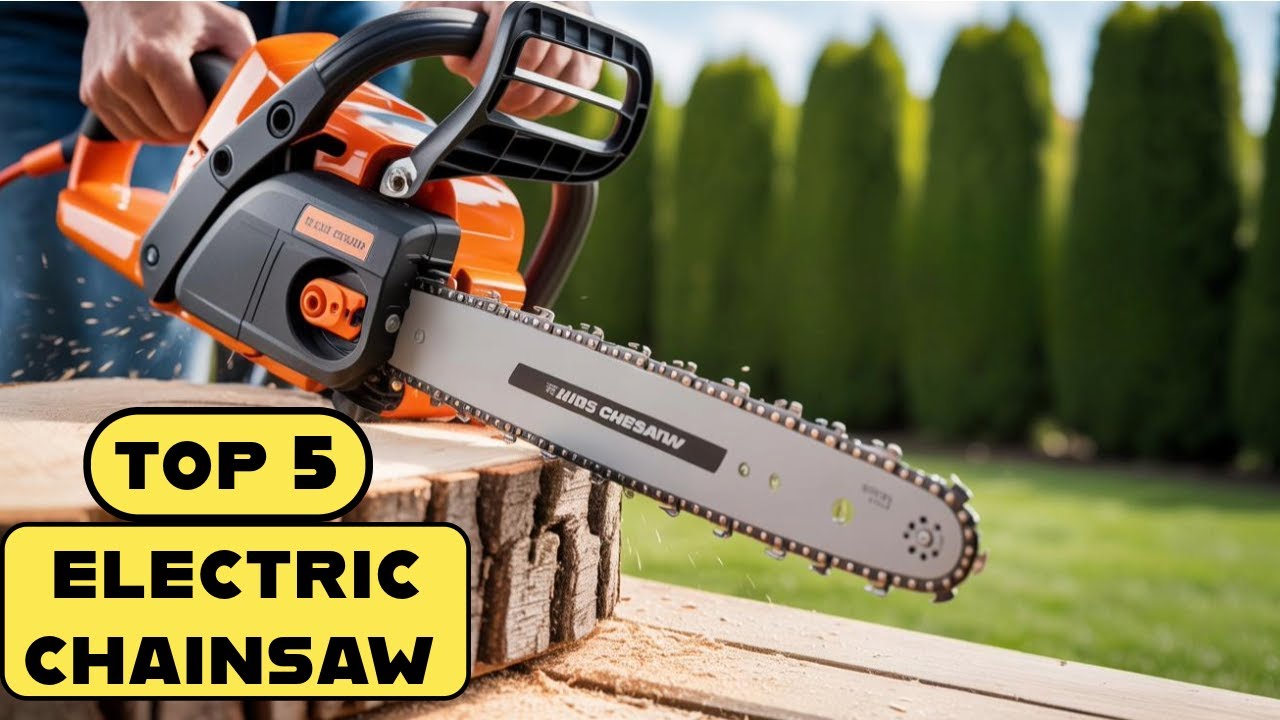 ✅Top 5 Best Electric Chainsaw 2025 - Best Budget Cordless Electric Chainsaw Buying Guide