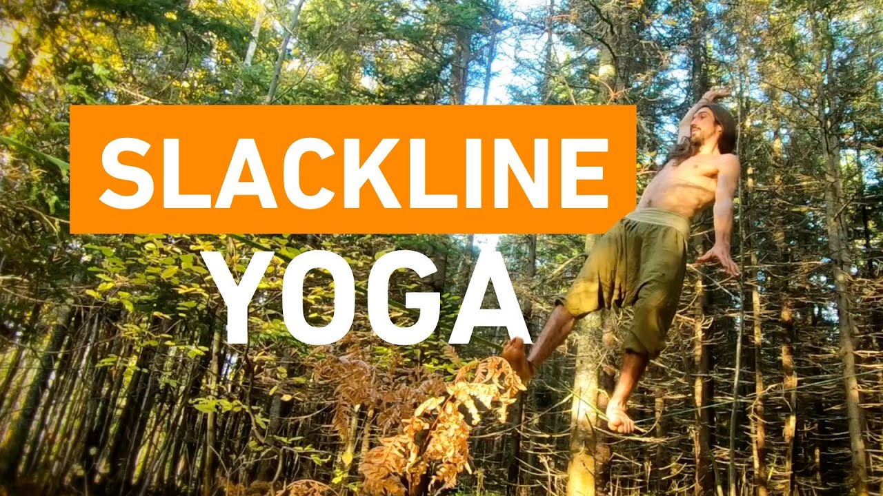 Slackline Yoga Sequence by Julien Desforges