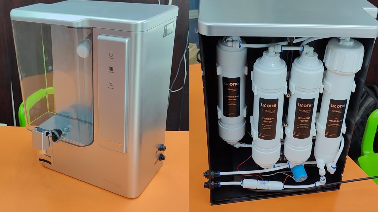 LX ONE #waterpurifier #unboxing #newlaunch #titanium #cabinet #gunmetal