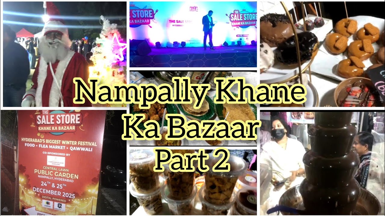 Hyderabad Biggest Winter Festival Part 2 / The Sale Store Khane Ka Bazaar 🥰🥰
