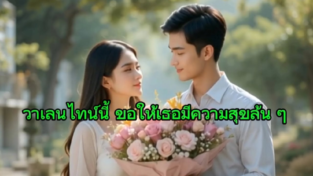 ดอกไม้แทนใจ วันวาเลนไทน์