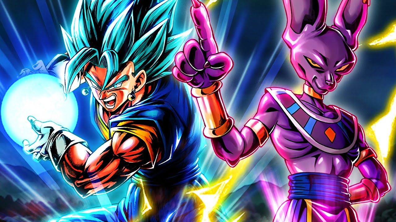 (Dragon Ball Legends) ЛУЧШАЯ КОМАНДА В ИСТОРИИ LEGENDS! LF VEGITO BLUE и ZENKAI 7 BEERUS BULLDOZE!