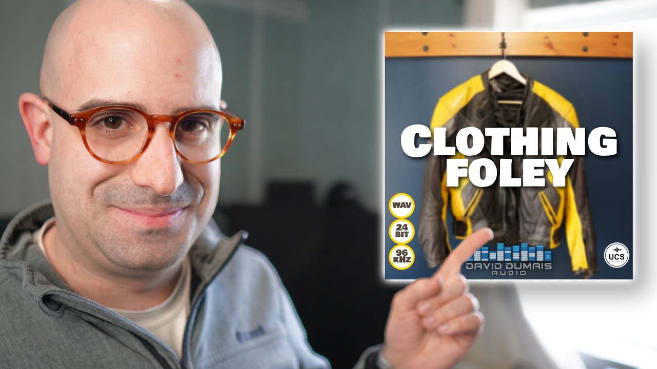 I Recorded Clothing Foley...and made a sound library with it + 🎶 FREE Sound Pack!