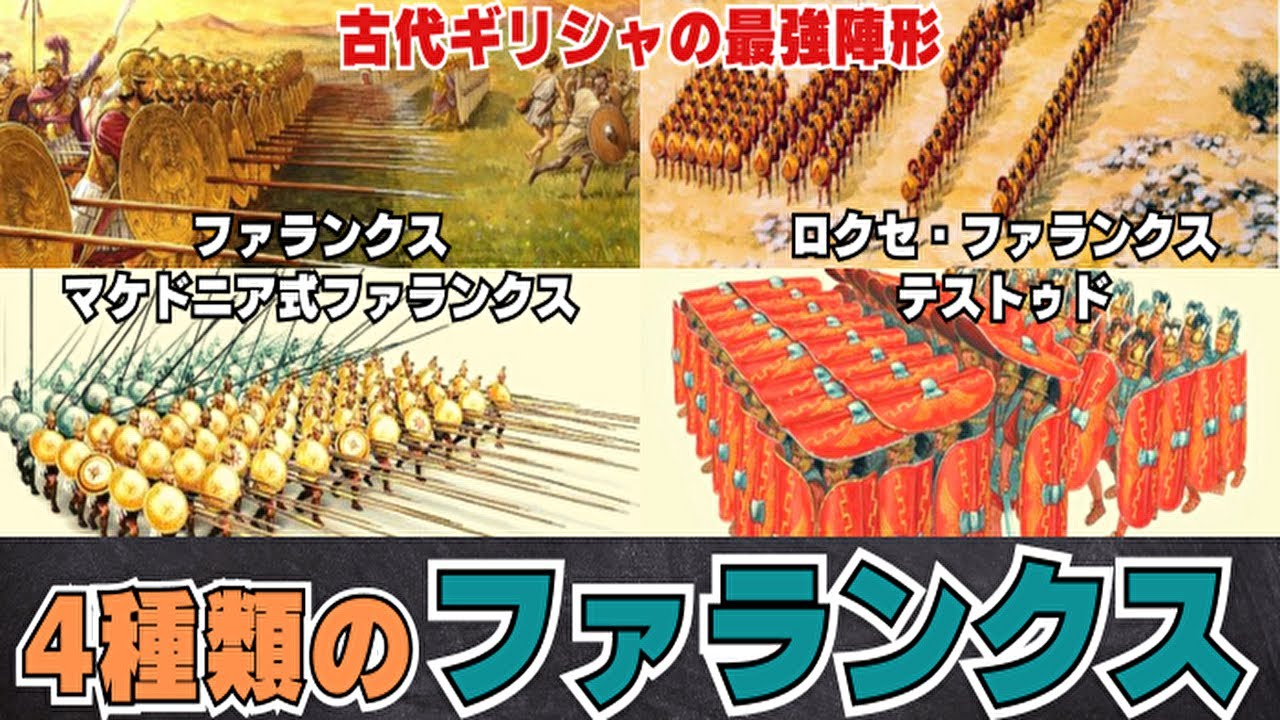 【雑学/歴史】古代ギリシャの最強陣形
