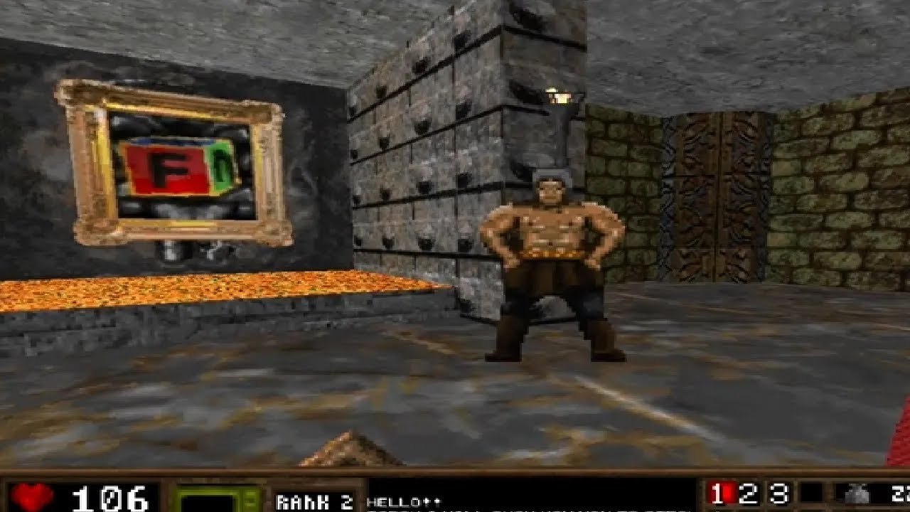 HOW 2 STEAL PAINTING  - [Mayhem Mansion 2 - LZDoom / UZDoom engine game]