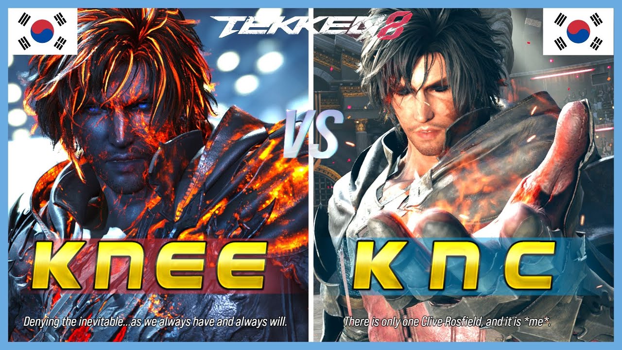 Tekken 8 ▰ KNEE (Clive) Vs KNC (Clive) ▰ Tekken 8 Day Two Clive Rosfield