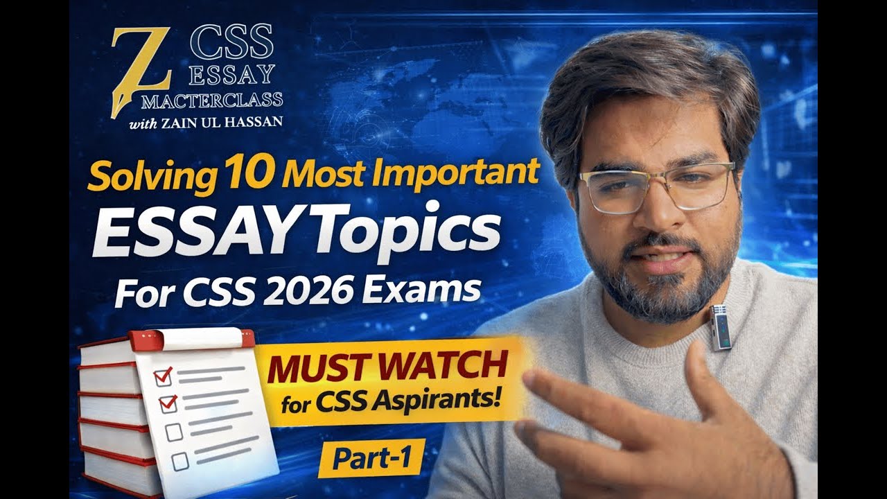 𝐒𝐨𝐥𝐯𝐢𝐧𝐠 𝟏𝟎 𝐌𝐨𝐬𝐭 𝐈𝐦𝐩𝐨𝐫𝐭𝐚𝐧𝐭 𝐄𝐒𝐒𝐀𝐘 𝐓𝐨𝐩𝐢𝐜𝐬 𝐅𝐨𝐫 𝐂𝐒𝐒 𝟐𝟎𝟐𝟔 𝐄𝐱𝐚𝐦𝐬!🚨 (𝐏𝐚𝐫𝐭-𝟏)