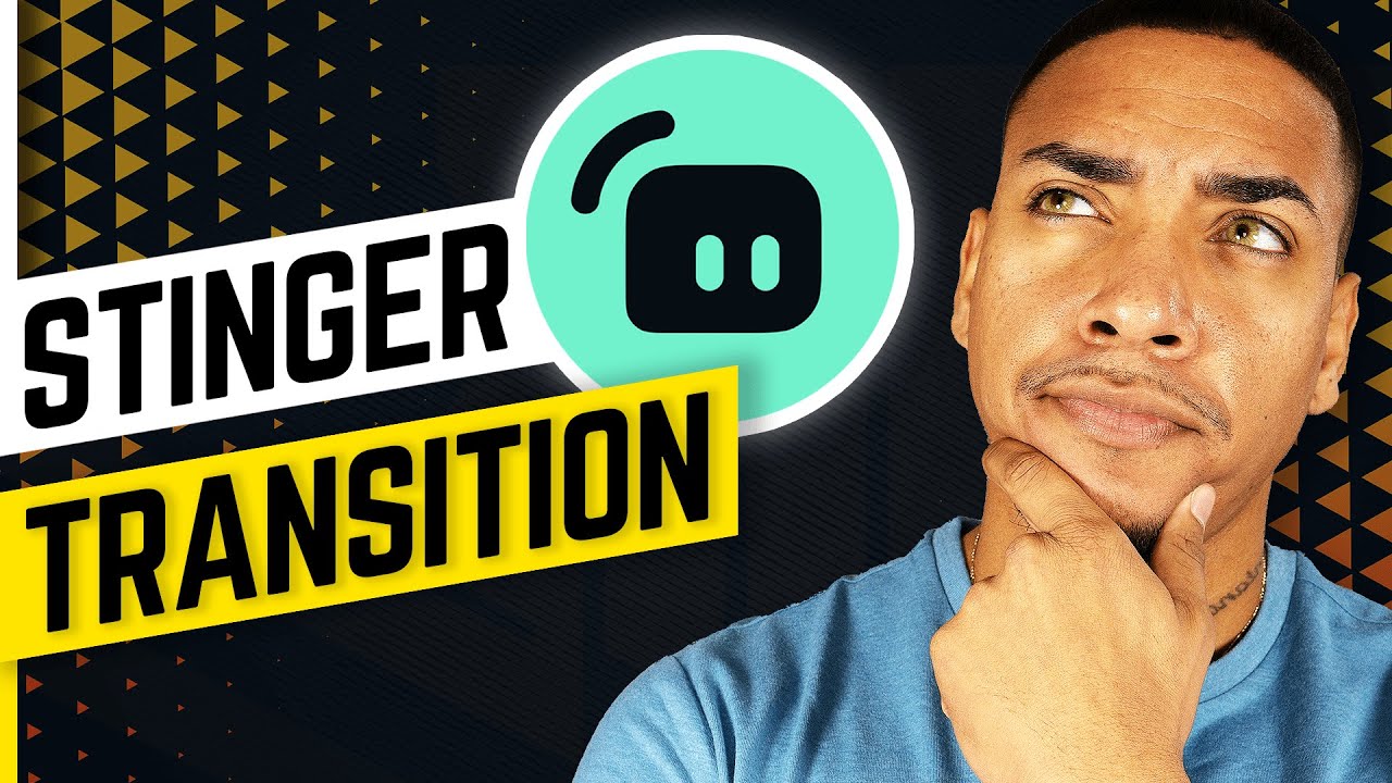 Как настроить переход Stinger в Streamlabs