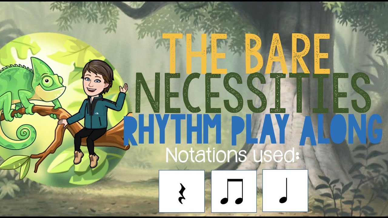 The Bare Necessities - Rhythm Play Along Jungle Book