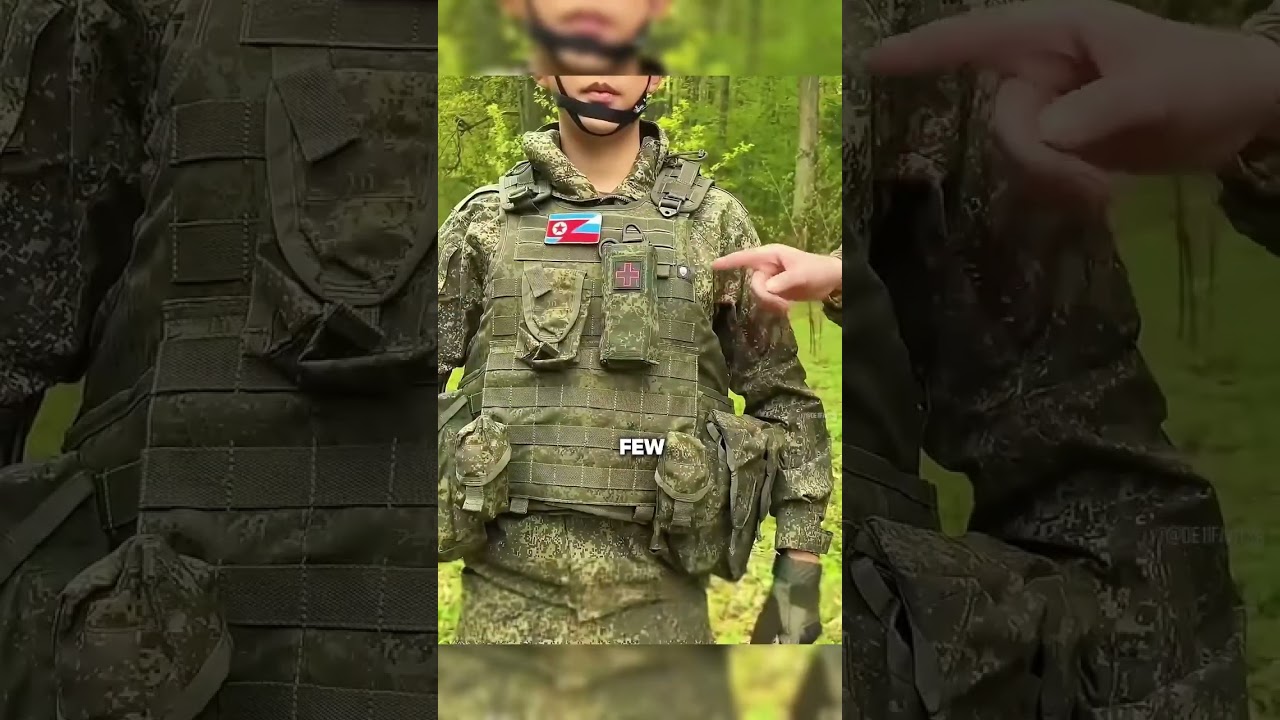 Какое снаряжение у северокорейских солдат в России? #армия #виральное #новостивойнывукраине