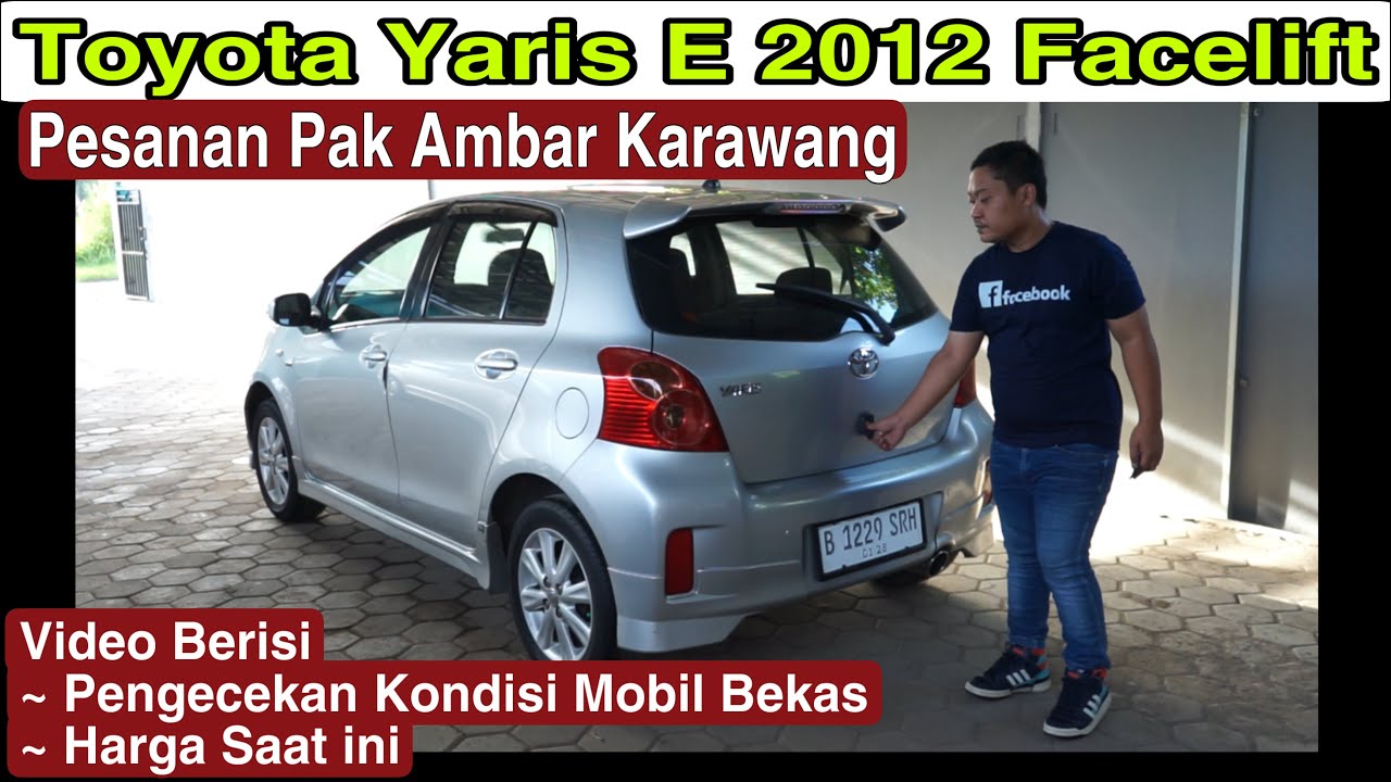 Yaris E 2012 Facelift ~ Pemburu Mobil Pesanan ~ Yudha Ghani Mobil