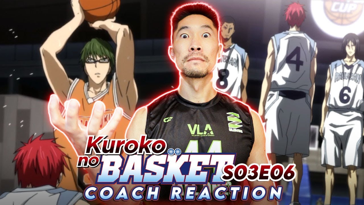 Coach Reacts to Kuroko no Basket S3 E6: Midorima's Gamble Against Akashi