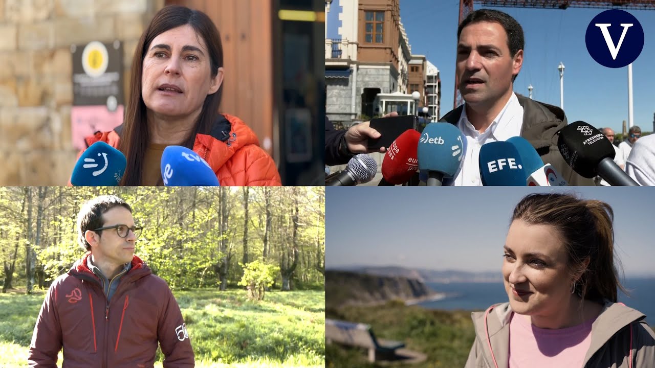 Así han pasado la jornada de reflexión los candidatos a lehendakari en el País Vasco