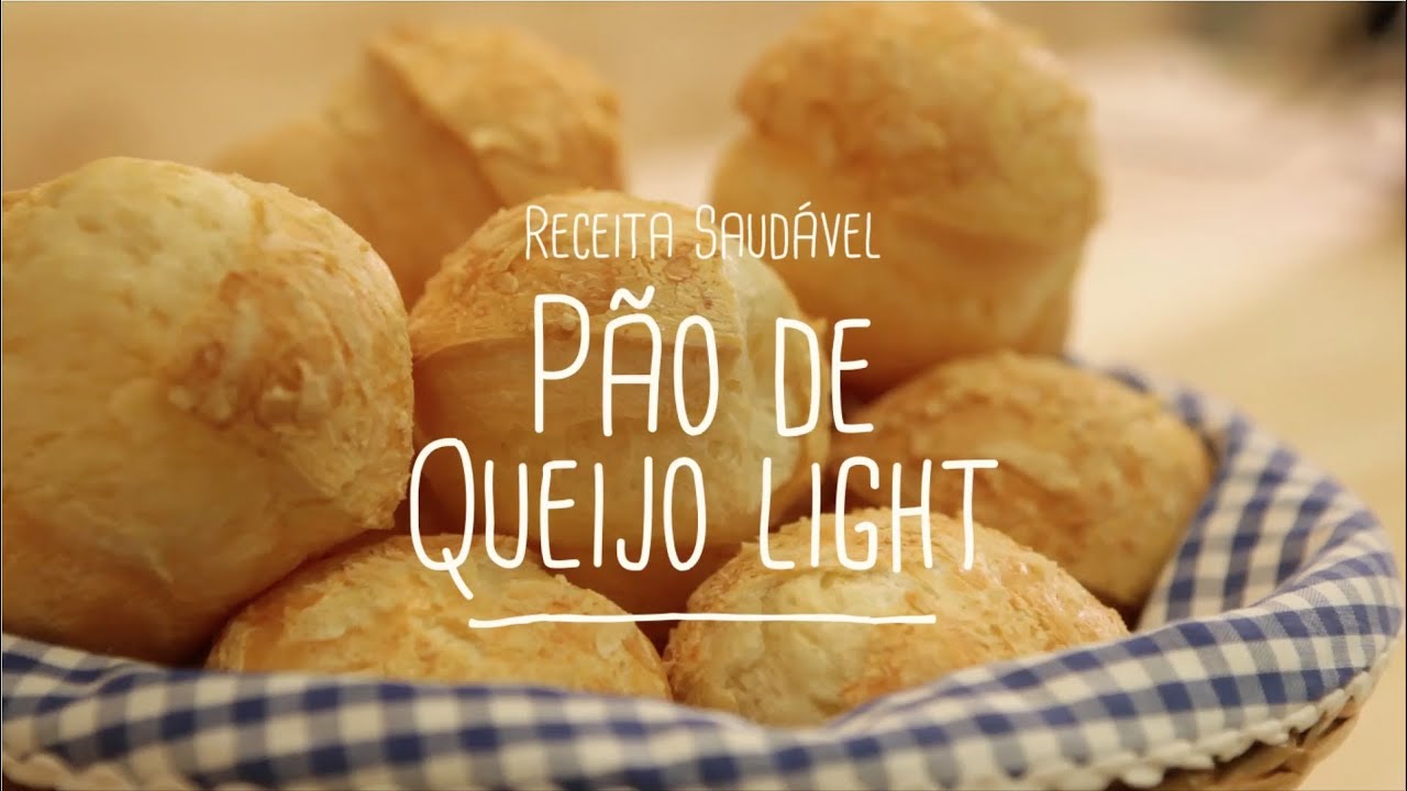 Pão de queijo leve | Receitas Saudáveis - Lucilia Diniz