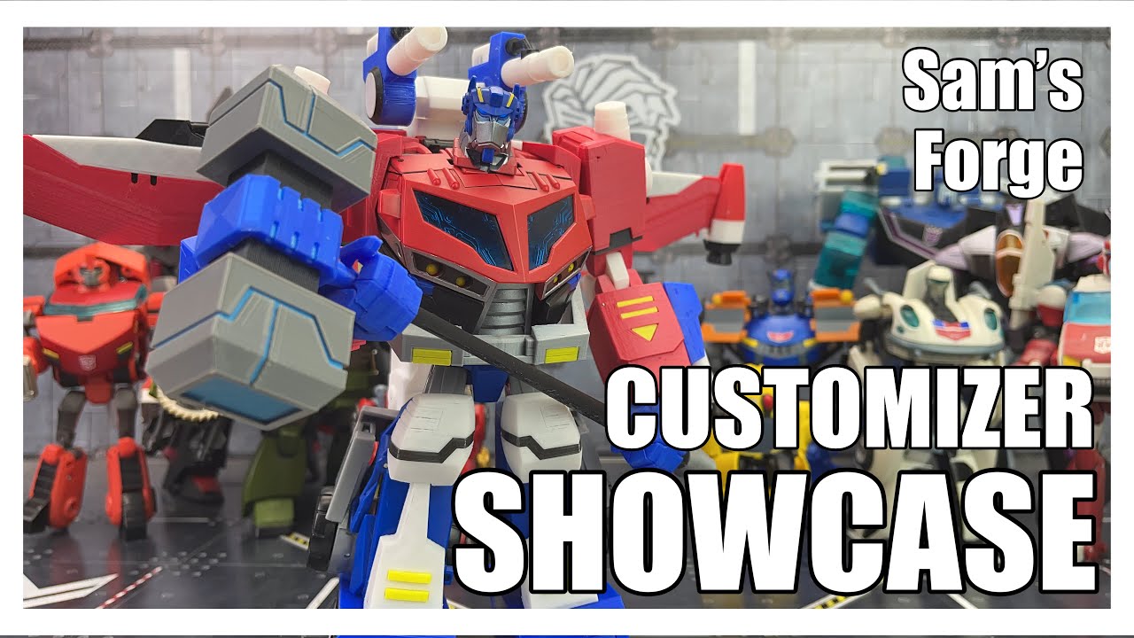 Обзор анимированного набора для улучшения Optimus Prime Wingblade / Powermaster из серии Transfor...