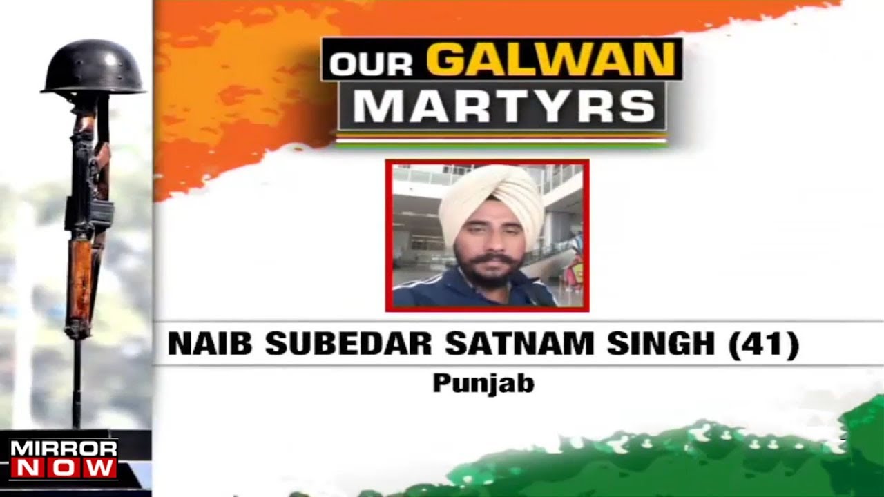 The story of Naib Subedar Satnam Singh | India salutes Galwan Martyrs | #KnowYourHeroes