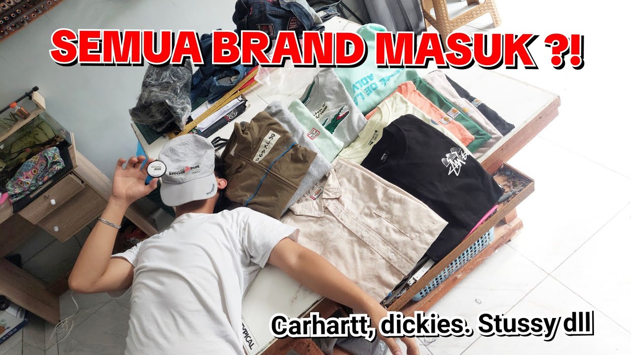 PERMAK ALL BRAND 🔥 Carhartt, Dickies, Lacoste, Stussy | Spesialis Brand Mahal
