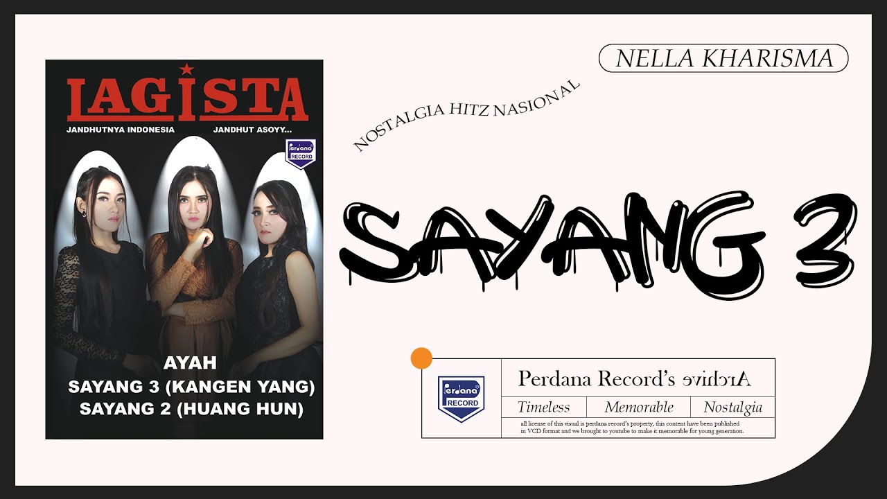 Sayang 3 - Nella Kharisma - Lagista vol.8 (Official Music Video)