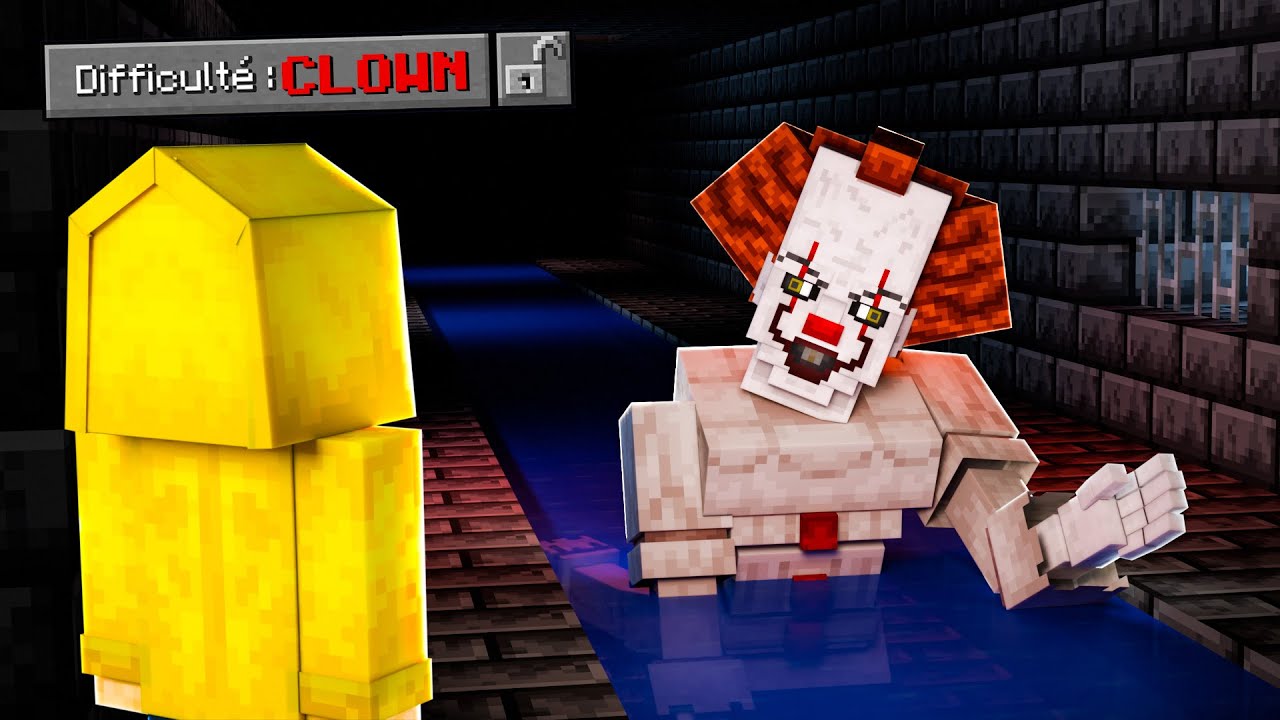 Ce CLOWN TUEUR veut me TUER sur ma SURVIE BEDROCK...