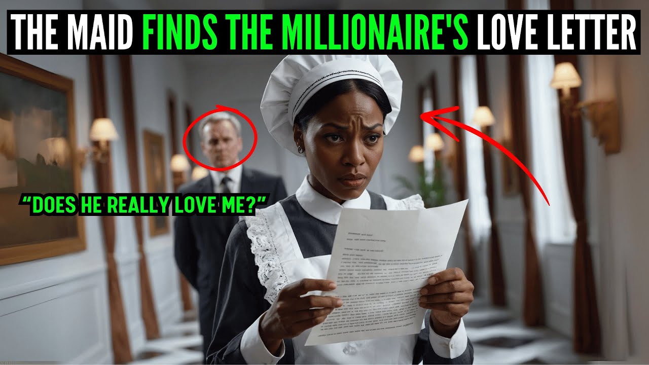 THE MILLIONAIRE SENT A SECRET LETTER TO THE MAID, AND WHEN SHE FOUND THE LETTER...