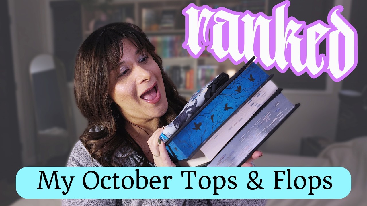 My October Book Rankings: 3 Hits and 2 Flops You Need to Know #booktube #booktok #bookish
