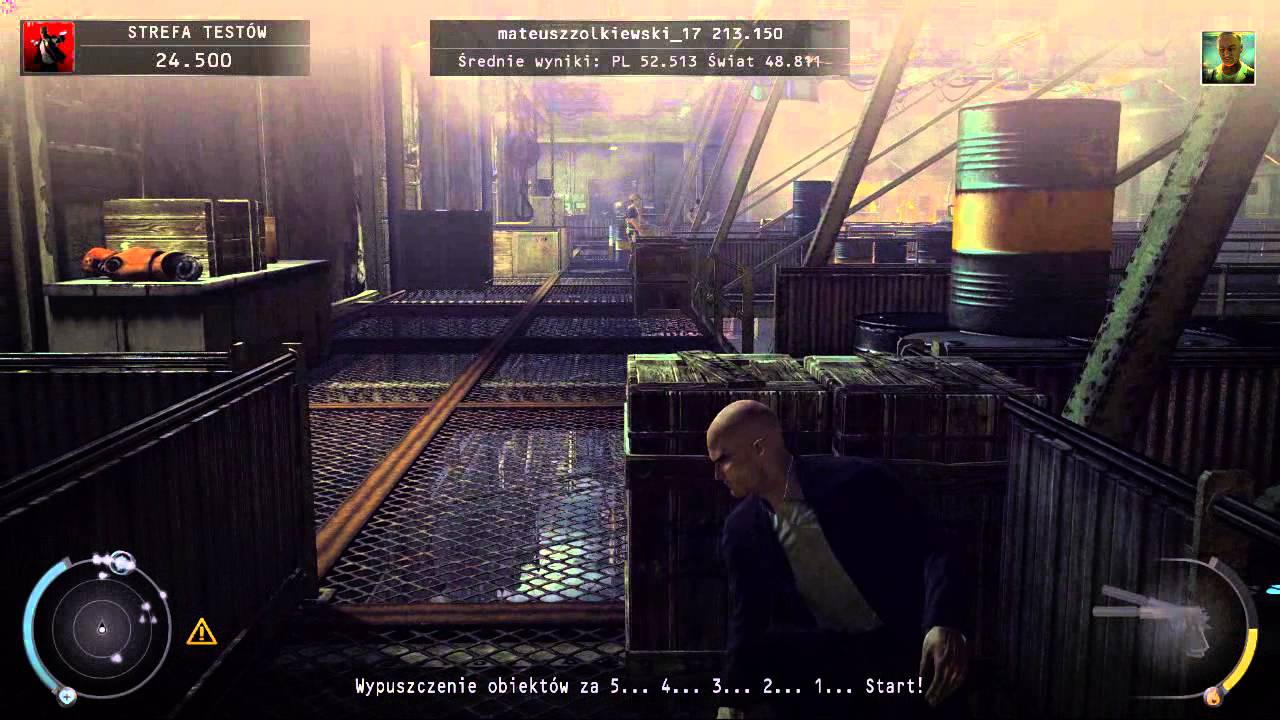 Hitman Absolution PL   Misja 12   Fabryka śmierci Strefa testów)